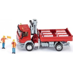 Siku Γερανός Mercedes Atego Κόκκινο με Γερανό για 3+ Ετών