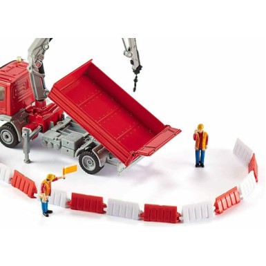 Siku Γερανός Mercedes Atego Κόκκινο με Γερανό για 3+ Ετών