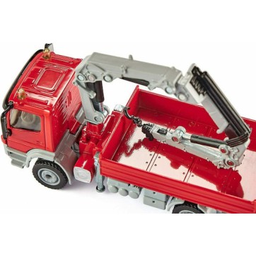 Siku Γερανός Mercedes Atego Κόκκινο με Γερανό για 3+ Ετών