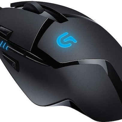 Logitech G402 Hyperion Fury Ultra-Fast FPS Gaming Ποντίκι 4000 DPI Μαύρο