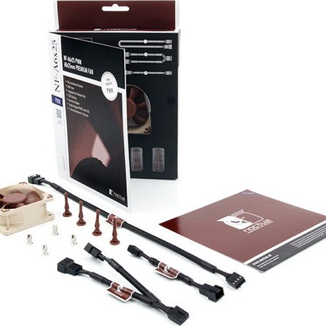 Noctua NF-A6x25 Case Fan 60mm με Σύνδεση 4-Pin PWM Καφέ