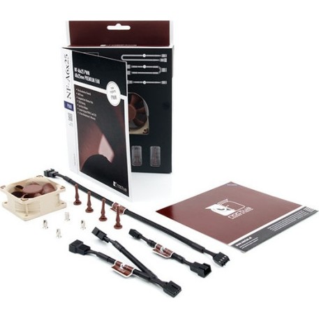 Noctua NF-A6x25 Case Fan 60mm με Σύνδεση 4-Pin PWM Καφέ