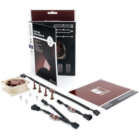 Noctua NF-A6x25 Case Fan 60mm με Σύνδεση 4-Pin PWM Καφέ