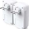 TP-LINK TL-PA8010P KIT v4 Powerline Διπλό για Ενσύρματη Σύνδεση με Passthrough Πρίζα και Θύρα Gigabit Ethernet