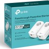 TP-LINK TL-PA8010P KIT v4 Powerline Διπλό για Ενσύρματη Σύνδεση με Passthrough Πρίζα και Θύρα Gigabit Ethernet
