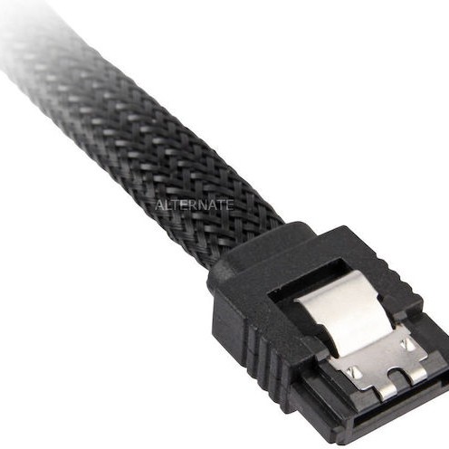 Sharkoon 7-Pin SATA III - 7-Pin SATA III Angle (90°) Cable 0.75m Μαύρο