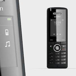 Snom M65 Ασύρματο Τηλέφωνο IP Μαύρο