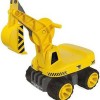 Big Maxi Digger Περπατούρα Ride On για 12+ Μηνών Κίτρινη