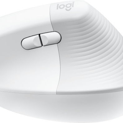 Logitech Lift Ασύρματο Εργονομικό Vertical Ποντίκι Λευκό