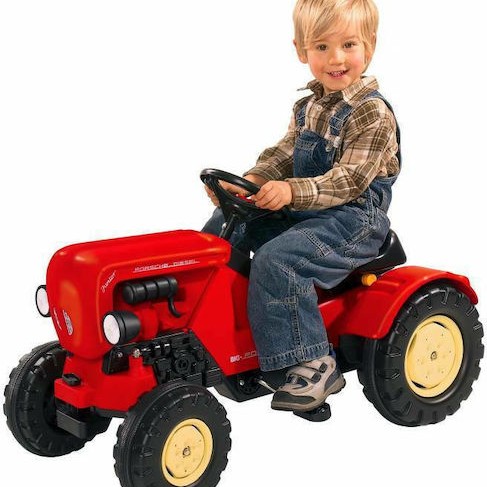 Big Porsche Diesel Junior Pedal Tractor Περπατούρα Ride On για 3+ Μηνών