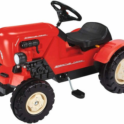 Big Porsche Diesel Junior Pedal Tractor Περπατούρα Ride On για 3+ Μηνών