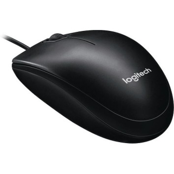 Logitech M100 Ενσύρματο Ποντίκι Μαύρο