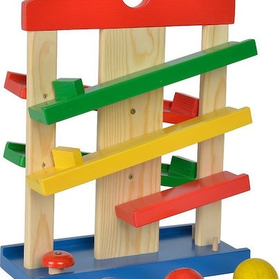 Eichhorn Βρεφικό Παιχνίδι Marble Run House από Ξύλο για 12+ Μηνών