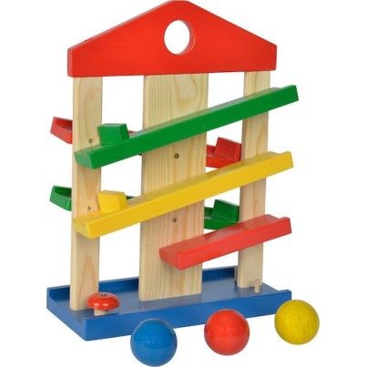 Eichhorn Βρεφικό Παιχνίδι Marble Run House από Ξύλο για 12+ Μηνών
