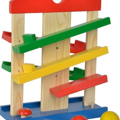 Eichhorn Βρεφικό Παιχνίδι Marble Run House από Ξύλο για 12+ Μηνών