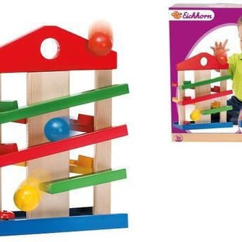 Eichhorn Βρεφικό Παιχνίδι Marble Run House από Ξύλο για 12+ Μηνών