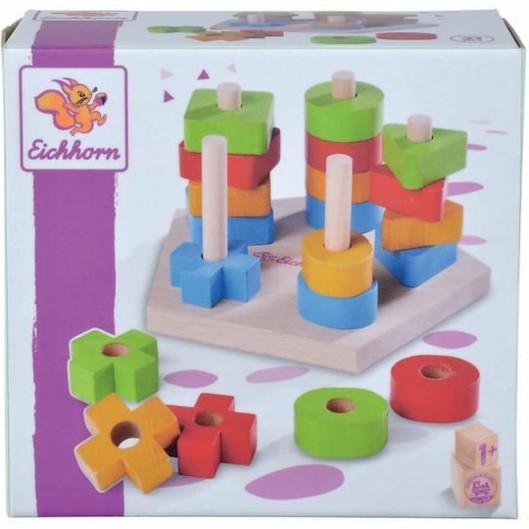 Eichhorn Παιχνίδι Ταξινόμησης Σχημάτων από Ξύλο