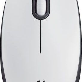 Logitech M100 Ενσύρματο Ποντίκι Λευκό