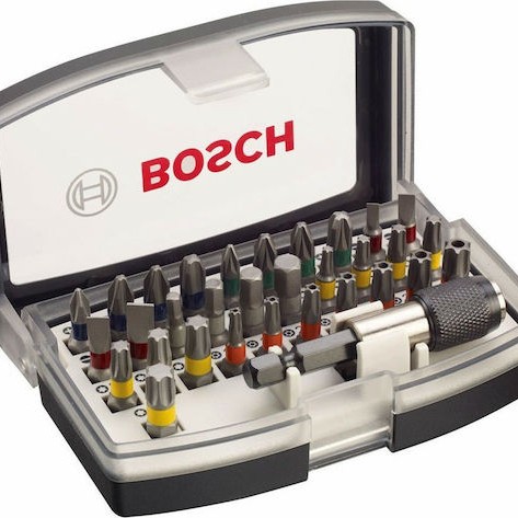Bosch Σετ 32 Μύτες Κατσαβιδιού Σταυρός / Torx / Allen