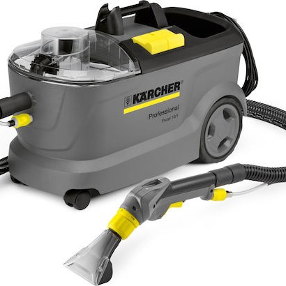 Karcher Puzzi 10/1 Σκούπα Υγρών / Στερεών 1250W με Πλαστικό Κάδο 10lt