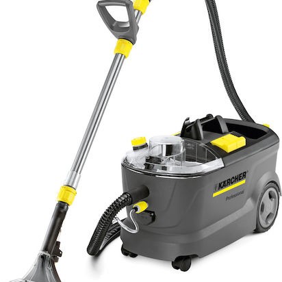 Karcher Puzzi 10/2 Adv Σκούπα Στερεών 1250W με Πλαστικό Κάδο 10lt