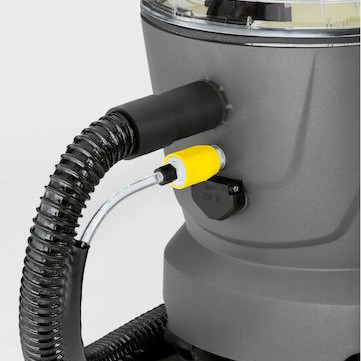 Karcher Puzzi 10/2 Adv Σκούπα Στερεών 1250W με Πλαστικό Κάδο 10lt