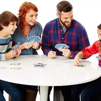 Επιτραπέζιο Παιχνίδι Skip Bo για 2-6 Παίκτες 8+ Ετών Mattel