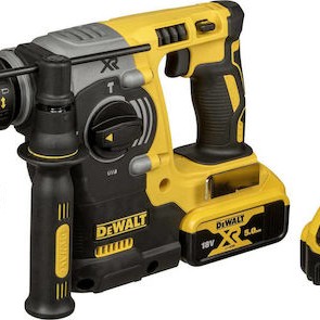 Dewalt DCH274P2 Κρουστικό Σκαπτικό Πιστολέτο Μπαταρίας 18V 2x5Ah με Υποδοχή SDS Plus / Ταχείας