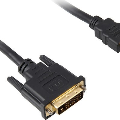 Sharkoon Cable DVI-D male - HDMI male 1m