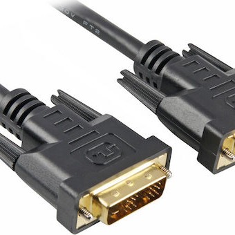 Sharkoon Cable DVI-D male - DVI-D male 1m (4044951017348)