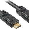 Sharkoon Cable HDMI male - HDMI male 12.5m Μαύρο