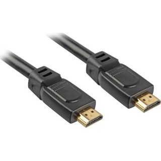 Sharkoon Cable HDMI male - HDMI male 12.5m Μαύρο