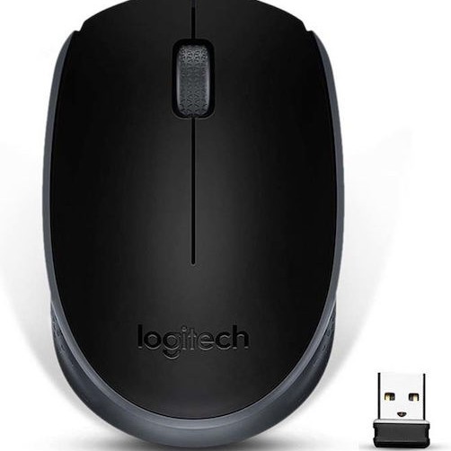 Logitech M171 Ασύρματο Mini Ποντίκι Μαύρο