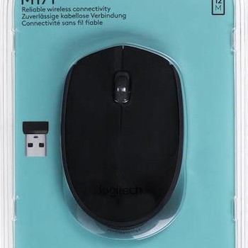 Logitech M171 Ασύρματο Mini Ποντίκι Μαύρο