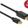 DeLock DisplayPort Cable DisplayPort male - mini DisplayPort male 1m (82698)