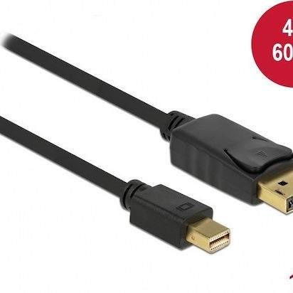 DeLock DisplayPort Cable DisplayPort male - mini DisplayPort male 1m (82698)