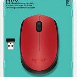 Logitech M171 Ασύρματο Mini Ποντίκι Κόκκινο