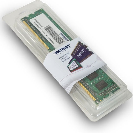 Patriot DDR3 με Module 1x4GB και Ταχύτητα 1600 για Desktop