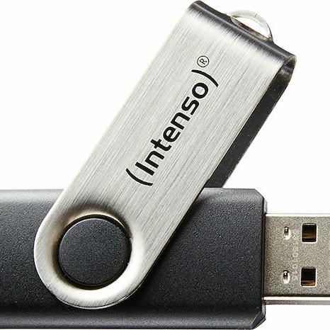 Intenso Basic Line 32GB USB 2.0 Stick Ασημί