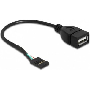 DeLock USB pinheader female - USB 2.0 female 0.2m