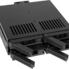 Icy Dock ExpressCage 4-Bay 2.5 Inch SAS/SATA HDD-SSD Hot Swap Cage for External 5.25 Inch Bay Μαύρο (MB324SP-B)