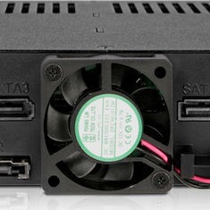 Icy Dock ExpressCage 4-Bay 2.5 Inch SAS/SATA HDD-SSD Hot Swap Cage for External 5.25 Inch Bay Μαύρο (MB324SP-B)