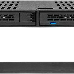 Icy Dock ExpressCage 2x2.5 Inch SAS/SATA HDD/SSD Mobile Rack And 3.5 Inch Slot for External 5.25 Inch Bay Μαύρο (MB322SP-B)