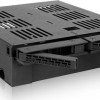 Icy Dock ExpressCage 2x2.5 Inch SAS/SATA HDD/SSD Mobile Rack And 3.5 Inch Slot for External 5.25 Inch Bay Μαύρο (MB322SP-B)
