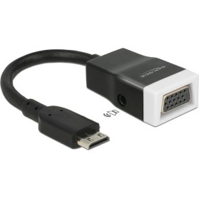 DeLock mini HDMI male - VGA female (65588)