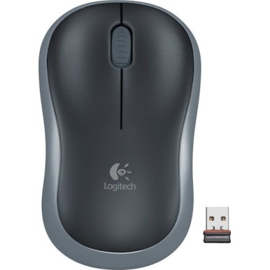 Logitech M185 Ασύρματο Mini Ποντίκι Γκρι