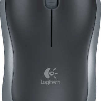 Logitech M185 Ασύρματο Mini Ποντίκι Γκρι