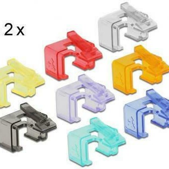 DeLock RJ45 Repair Clip 16τμχ