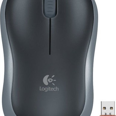 Logitech M185 Ασύρματο Mini Ποντίκι Γκρι