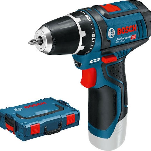 Bosch GSR 12V-15 Δραπανοκατσάβιδο Μπαταρίας Solo 12V